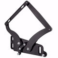 66-70 Charger/Belvedere/Roadrunner, 1972-1993 Dodge Truck Hood Hinge Kit - Fiberglass - Steel - Black