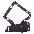 66-70 Charger/Belvedere/Roadrunner, 1972-1993 Dodge Truck Hood Hinge Kit - Solid Frame - Steel - Natural
