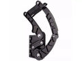 1955-1956 Chevy Tri-Five Hood Hinge Kit - Air Frame - Fiberglass - Black