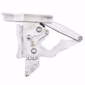1957 Chevy Tri-Five Hood Hinge Kit - Solid Frame - Fiberglass - Natural