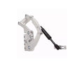 1955-1956 Chevy Tri-Five Hood Hinge Kit - Solid Frame - Fiberglass - Natural