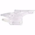 1965-1966 Mustang Hood Hinge Kit - Solid Frame - Fiberglass - Natural