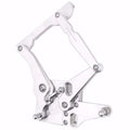 1965-1966 Mustang Hood Hinge Kit - Solid Frame - Fiberglass - Natural