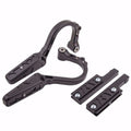 1973-1977 Chevelle Trunk Hinge Kit - Steel - Black