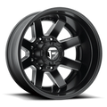 ~(45 lbs. 23X23X11)~ MAVERICK 20x8.25 8x210.00 MATTE BLACK MILLED (-195 mm)