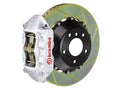 Brembo 05-07 Quattroporte Fr GT BBK 6Pis Cast 380x34 2pc Rotor Slotted TY3L-Silver