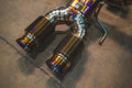 Maclaren Artura 3.0L, F1 Catback Exhaust, Grade 5 Titanium, Titanium 3.5" Tips
