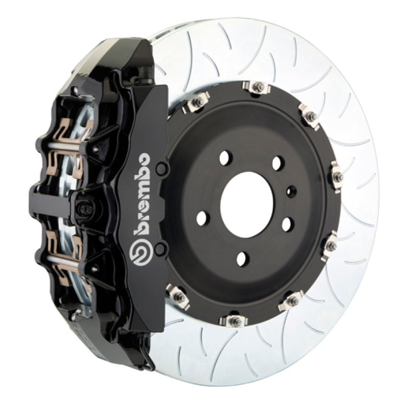 Brembo 00-03 Z8 (E52) Front GT BBK 6 Piston Cast 380x34 2pc Rotor Slotted TY3L-Black