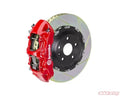 Brembo 20+ Corvette C8/C8 Z51 Front GT BBK 6 Piston Cast 380x34 2pc Rotor Slotted TY3L-Red