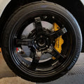Brembo 17-21 Civic Type-R Front GT BBK 6 Piston Cast 380x32 2pc Rotor Slotted TY3L- Yellow