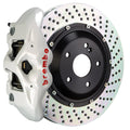 Brembo 14+ Model S AWD w/ DC (Excl Plaid) Fr GT BBK 6Pis Cast 380x34 2pc Rtr Slot TY3L-Black