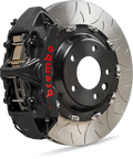 Brembo 08-14 WRX/15-21 WRX Front GT BBK 6 Piston Cast 355x32 2pc Rotor Slotted TY3L-Silver