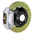 Brembo 78-79 930/80-89 930 Rear GT BBK 4 Piston Cast 2pc 345x28 2pc Rotor Slotted TY3L-Red
