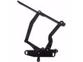 1970-1981 Firebird/Camaro Hood Hinge Kit - Solid Frame - Fiberglass - Black