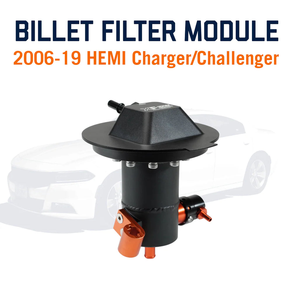 DeatschWerks X-Series Billet Fuel Filter Module for 06-19 Hemi / 08-21 Challenger / 06-21 Charger