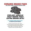 R1 16-25 Honda Pilot Front & Rear Drill/Slot Silver Rotors w/Ceramic Pads