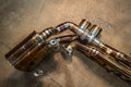 Porsche 991  3.4,3.8L, Catback, T304 SS Anodized Gold, 4.0" Tips