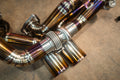 Porsche 991  3.4,3.8L, Catback, T304 SS Anodized Gold, 4.0" Tips