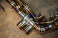 Porsche 991  3.4,3.8L, Catback, T304 SS Anodized Gold, 4.0" Tips
