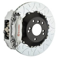 Brembo 01-06 LS430 Rear GT BBK 4 Piston Cast 2pc 345x28 2pc Rotor Slotted TY3L-Silver