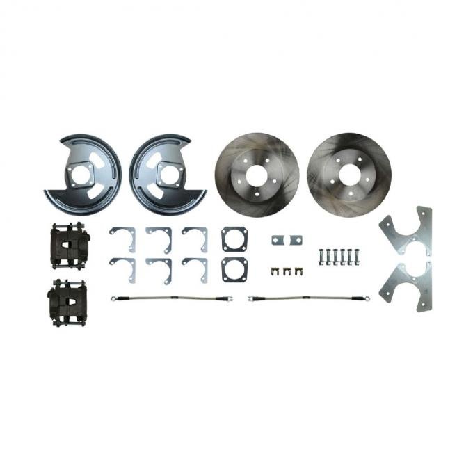 Rear Disc Conv. Kit GM 10/12 Bolt No E-Brake