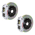 Brembo 18+ SQ5 (FY) Front GT BBK 6 Piston Cast 380x34 2pc Rotor Slotted Type-1-Silver