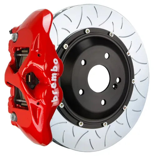 Brembo 05-08 997.1 C2 (Excl PCCB) Fr GT BBK 6Pis Cast 355x32 2pc Rotor Slotted TY3L-Black