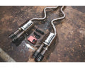BMW E90,E92 M3 4.0L Axleback T304 SS Burnt 3.5" Tips
