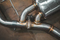 BMW G01, X3,X4 M40i 3.0L Catback, T304 SS, Carbon Fiber 3.5" Tips