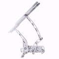 1971-1976 Caprice/Impala, 1973-1977 Chevelle/Cutlass/Monte Carlo Hood Hinge Kit - Air Frame - Steel - Natural