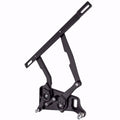 1970-1974 Challenger Hood Hinge Kit - Solid Frame - Steel - Black