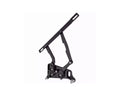 1970-1974 Challenger Hood Hinge Kit - Solid Frame - Steel - Black