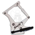 1965-1966 Mustang Hood Hinge Kit - Solid Frame - Steel - Natural