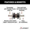 ALUM HYDRUALIC ACTUATOR,1-1/2"BORE