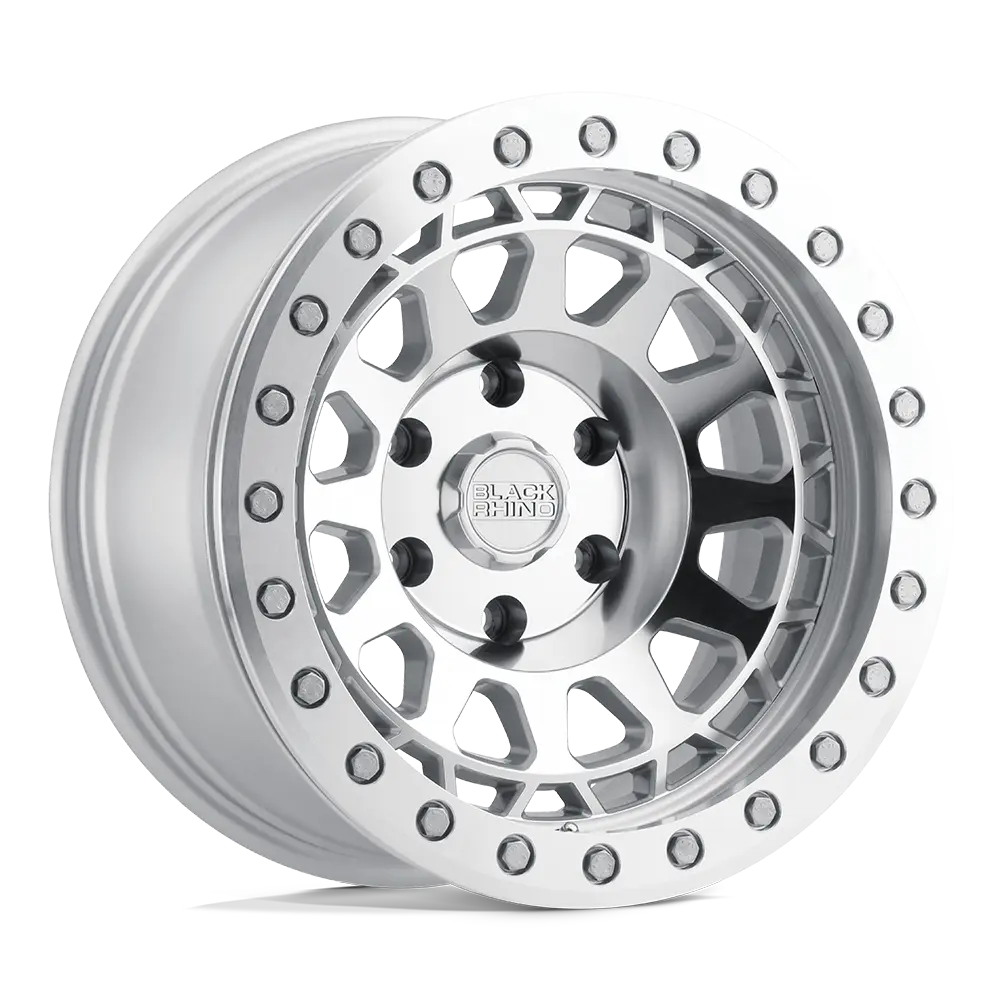 BRPRM 17X8.5 5X4.5 SLVR-MIR -38MM