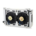123 SERIES RADIATOR SYSTEM UNIVERSAL FORD 26IN CORE BRACKET & DUAL FANS MANUAL