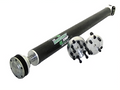 Driveshaft Shop 06-14 Dodge Challenger w/15+ Hellcat 230mm Rear Diff Conv. 3.8in Crbn. Fbr. Drvshft.