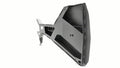 16-C TACOMA 4DR CUP HOLDER FRONT DORRS LIGHT STORAGE LATCHES INCL RATTLE RESISTANT MATTE BLACK