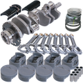 Eagle Chevy LS2 4.000in Crank 24 Tth Reluctor 6.125in I-Beam Rods 4.010in Pistons Rotating Assembly