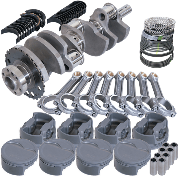 QA1 GM Pro Front Coil-Over System - Single Adj. - 10in x 350lbs/in - Flat - Aluminum