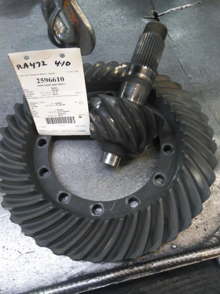 DIFF RING AND PINION
