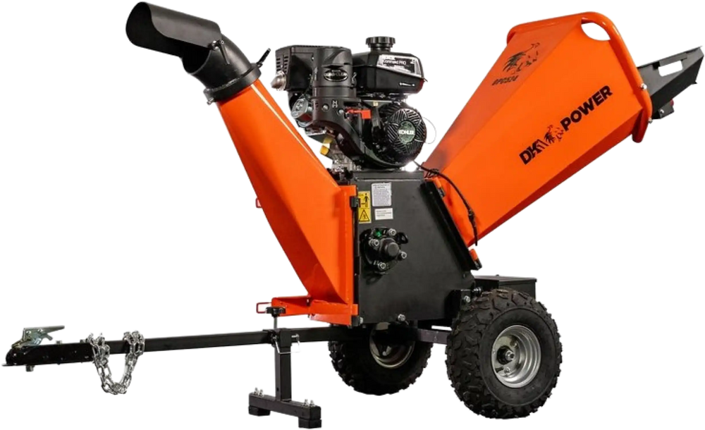 DK2 POWER BY MARLON 5INCH 9.5 HP 277 CC KINETIC DRUM CHIPPER