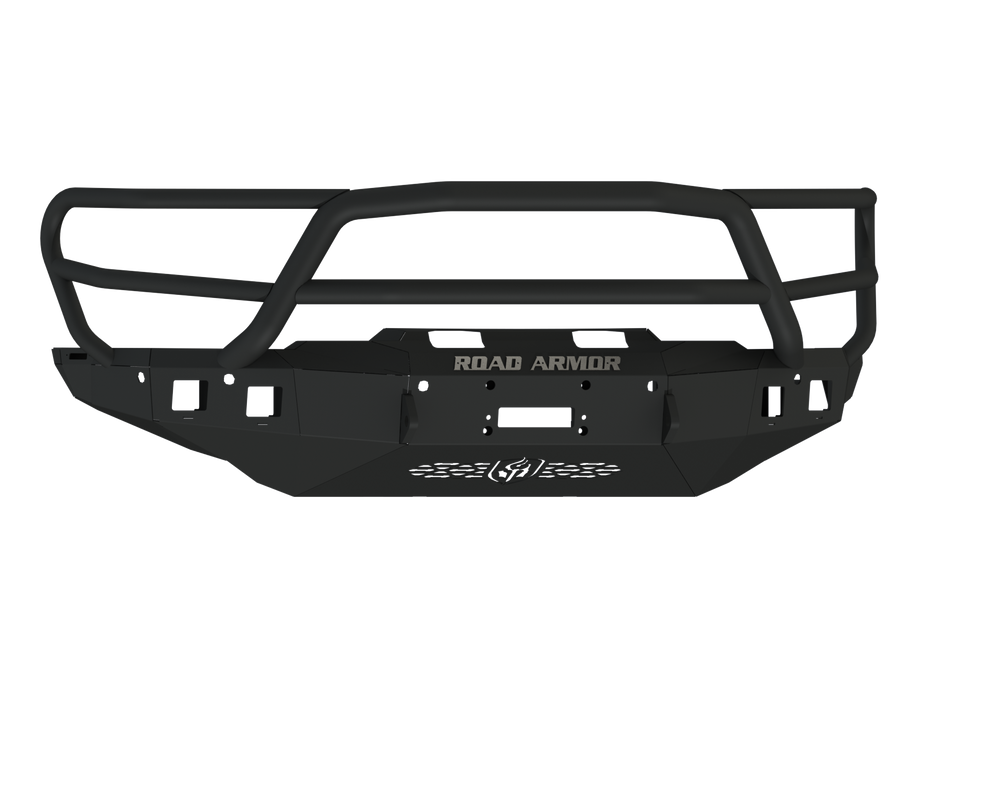 Road Armor 21-24 RAM TRX Stealth Front Winch Bumper Lonestar Guard - Texture Black