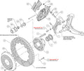 Wilwood auto part close-up