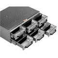 JOBOX ALUMINUM DRAWER 26 LONG FLOOR MODEL 6 DRAWERS 26 X 12 X 36