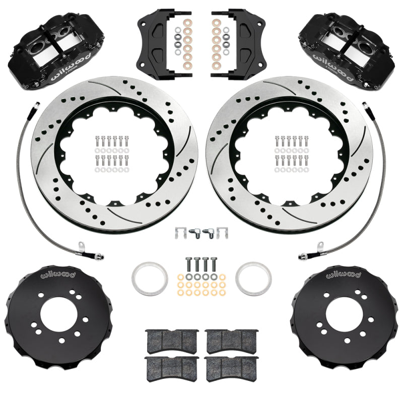 Wilwood black auto part
