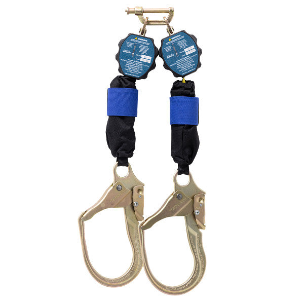 BANTAM SRLFTS W/A100531 TWINLEG CARABINER ADAPTER BLACK BLUE