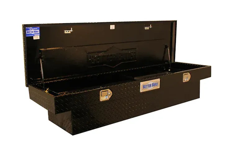 70IN CROSSOVER SINGLE LID TRUCK TOOL BOX BLACK