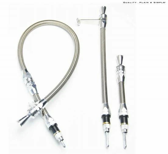TM SHIFTER GM 4L80 BLACK 10' SINGLE