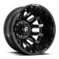 Fuel Wheels black auto part